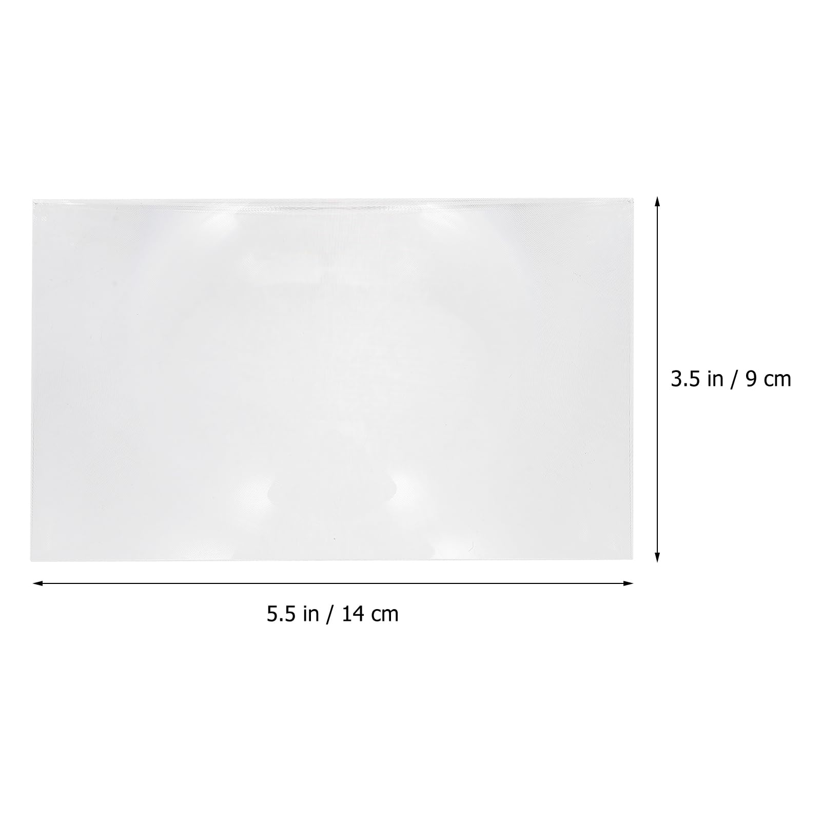CLISPEED 2pcs Fresnel Lens Magnifier: Acrylic Lens Screen Full Page Magnifier for Seniors Reading Computer Monitors Solar Heating Magnifiying Fire Starter Physics Classroom - Image 5