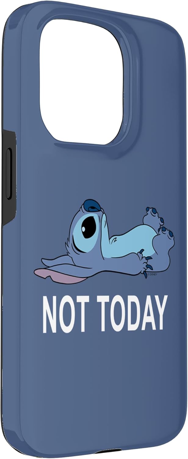 Disney Lilo & Stitch Not Today Case for iPhone 15 Pro