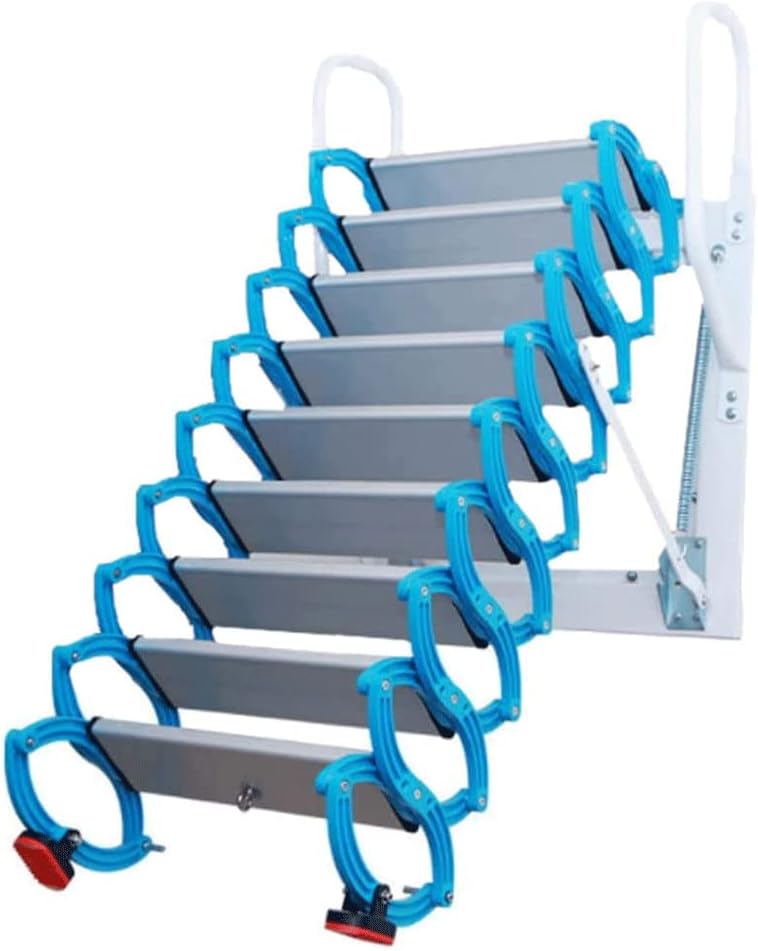 Attic Telescopic Ladder Titanium Magnesium Alloy Attic