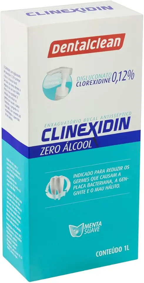 Antisséptico Bucal Clinexidin Zero Álcool, 1L