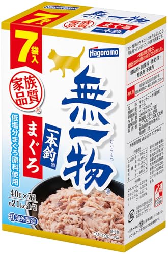 はごろも キャットフード 無一物 パウチ まぐろ 一本釣り漁法 280g(40g×7袋入) (まとめ買い)のサムネイル