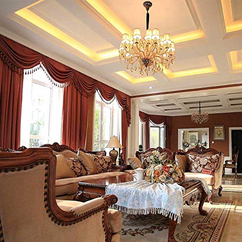 Aomryom 2W Candelabra Led Filament Bulb 25W Equivalent 3000K Warm White, E12 Base Led Chandelier Bulbs, Antique Style Ca11 Clear Glass Candle Light Bulbs, Non-Dimmable, Pack Of 8 #TOP4