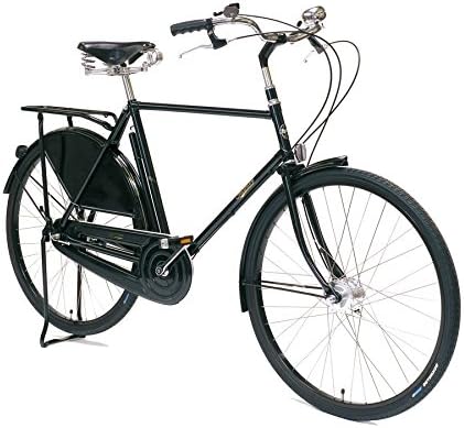 Roadster Classic - 3-speed hub gears, frame 22.5 inches, black classic - retro - royal (black).