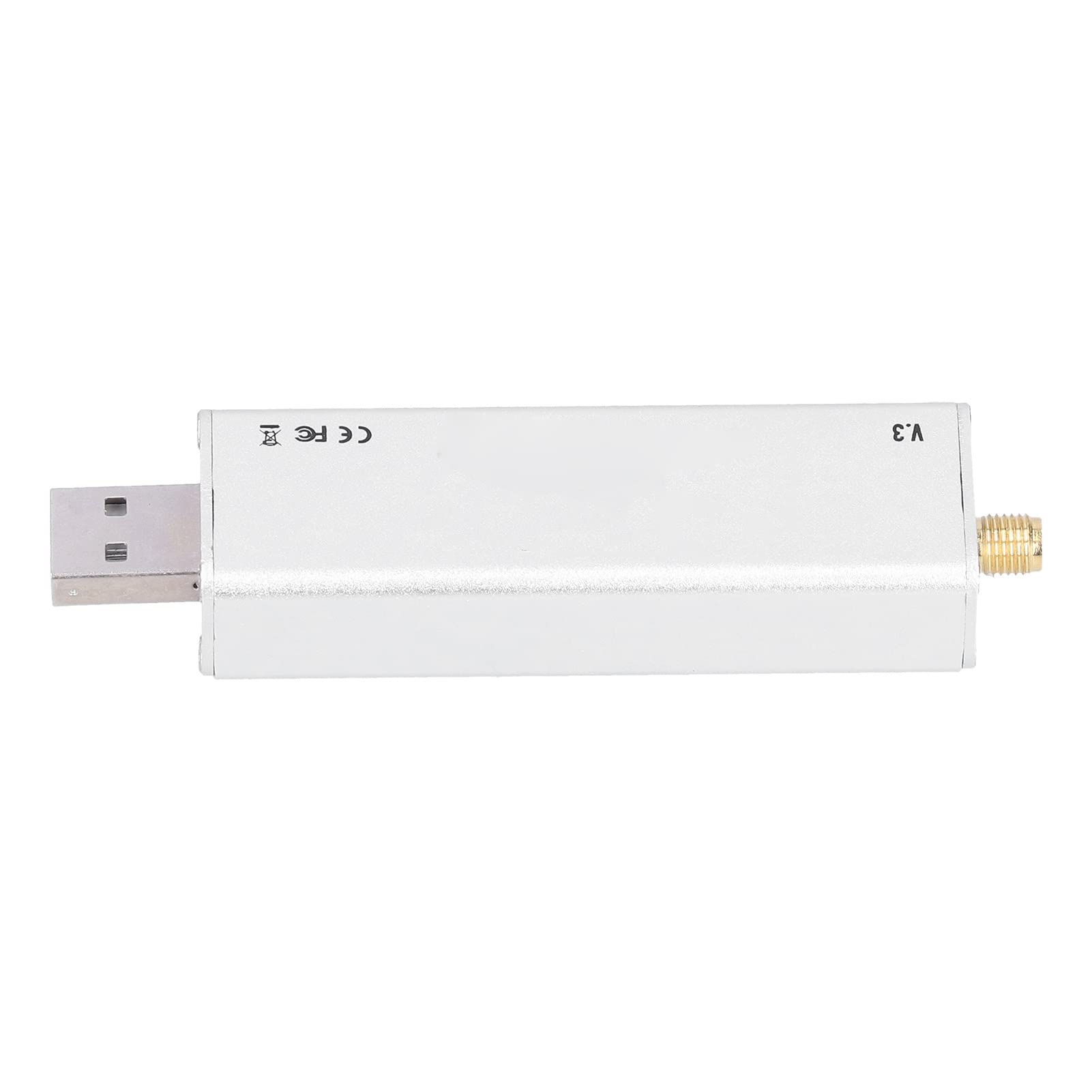 V3 R820T2 RTL2832U RTL-SDR Blog V3 R820T2 RTL2832U mit Dipol-Antennen-Kit, RTL SDR 1PPM TCXO HF Bias Tee SMA Software Defined Radio mit Dipol-Antennen-Kit