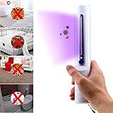 Einfach zu bedienen – Einfach den UV-Desinfektionsstab über die Oberfläche streichen und in etwa 20 Sekunden desinfizieren. Kann jede Art von Textilien, Kunststoffen, Oberflächen und Kleidung in Kontakt mit dem Körper desinfizieren.