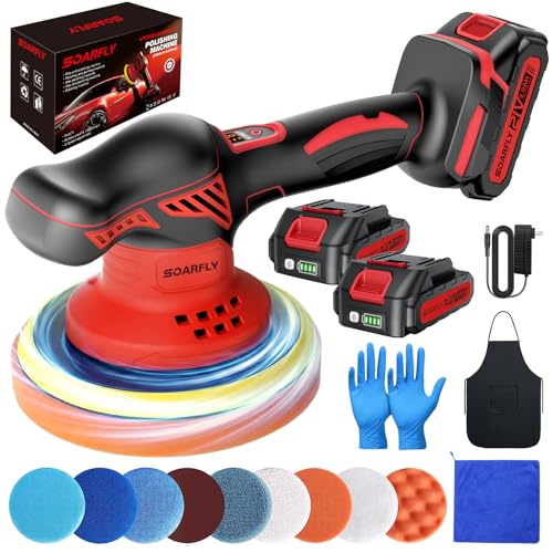 Cordless 6-Inch 8-Speed DA Polisher