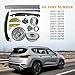 Timing Chain Kit with VVT Gear Replacement for Kia Optima Sorento Sportage 2.0L 2.4L 2011-2018 Replacement for Hyundai Sonata Santa fe Tucson 2.0L 2.4L 2011-2019 24350-2G750 243212G111
