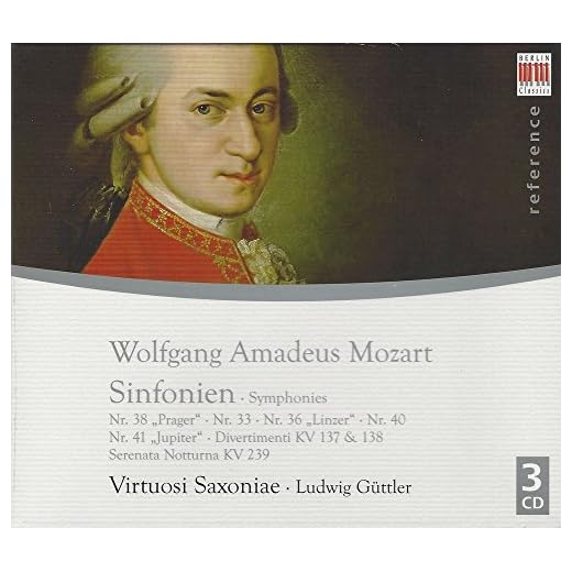 Mozart: Sinfonien Nos. 38, 33, 36, 40, 41