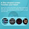 Reproductor de música portátil HiFi FIIO DISC, con doble DAC, salidas de 3.5mm y 4.4mm, Bluetooth 5.4 LDAC, pantalla táctil (Negro) 8