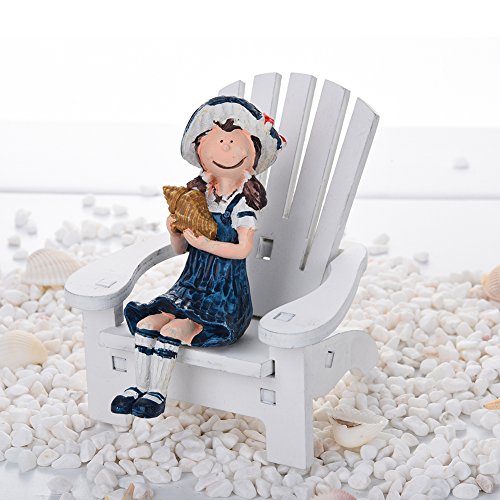 LianLe Spiaggia Sedie Bambole Stile Mediterraneo