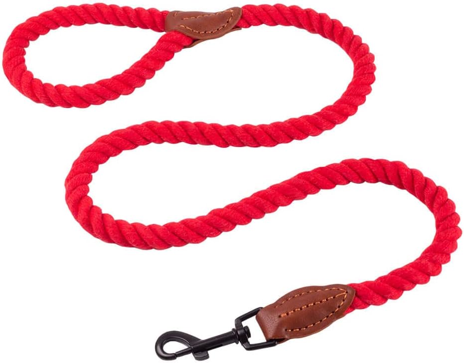 AllPetSolutions Rope Dog Lead Heavy Duty Walking, Running, Outdoor