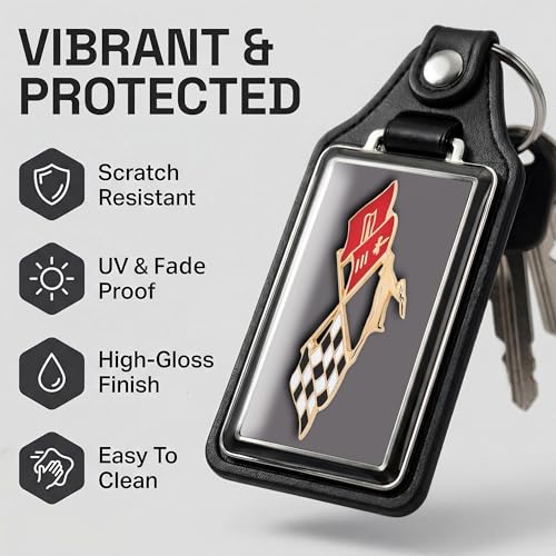 Image of Brotherhood Car Key Chain for Impala - Classic Models Keychain for Men and