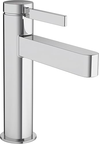 hansgrohe Finoris 76020001 - Grifo moderno para lavabo de baño de 1 manija y 1 agujero de 12 pulgadas de alto disponible en Yaxa Colombia