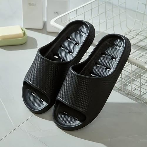 Bathroom Slippers for Men Women, Mens Shower Shoes, Indoor Outdoor Home Non Slip Quick Drying Slides TX172