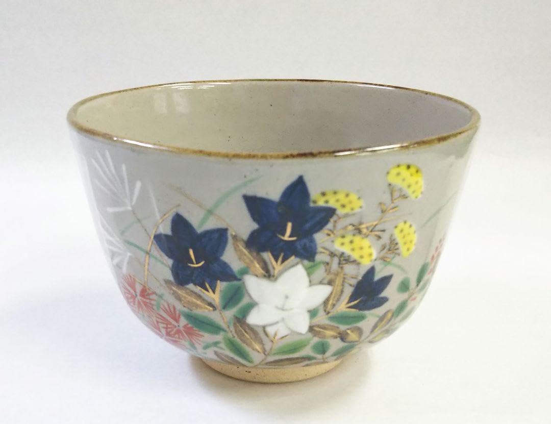 Amazon.co.jp: 茶道具 茶碗 乾山 秋草 杣山焼 南口閑粋 : おもちゃ