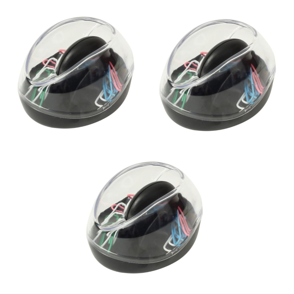 Clips magnétiques pour bureau Ciieeo support rangement papeterie maison école 3pcs