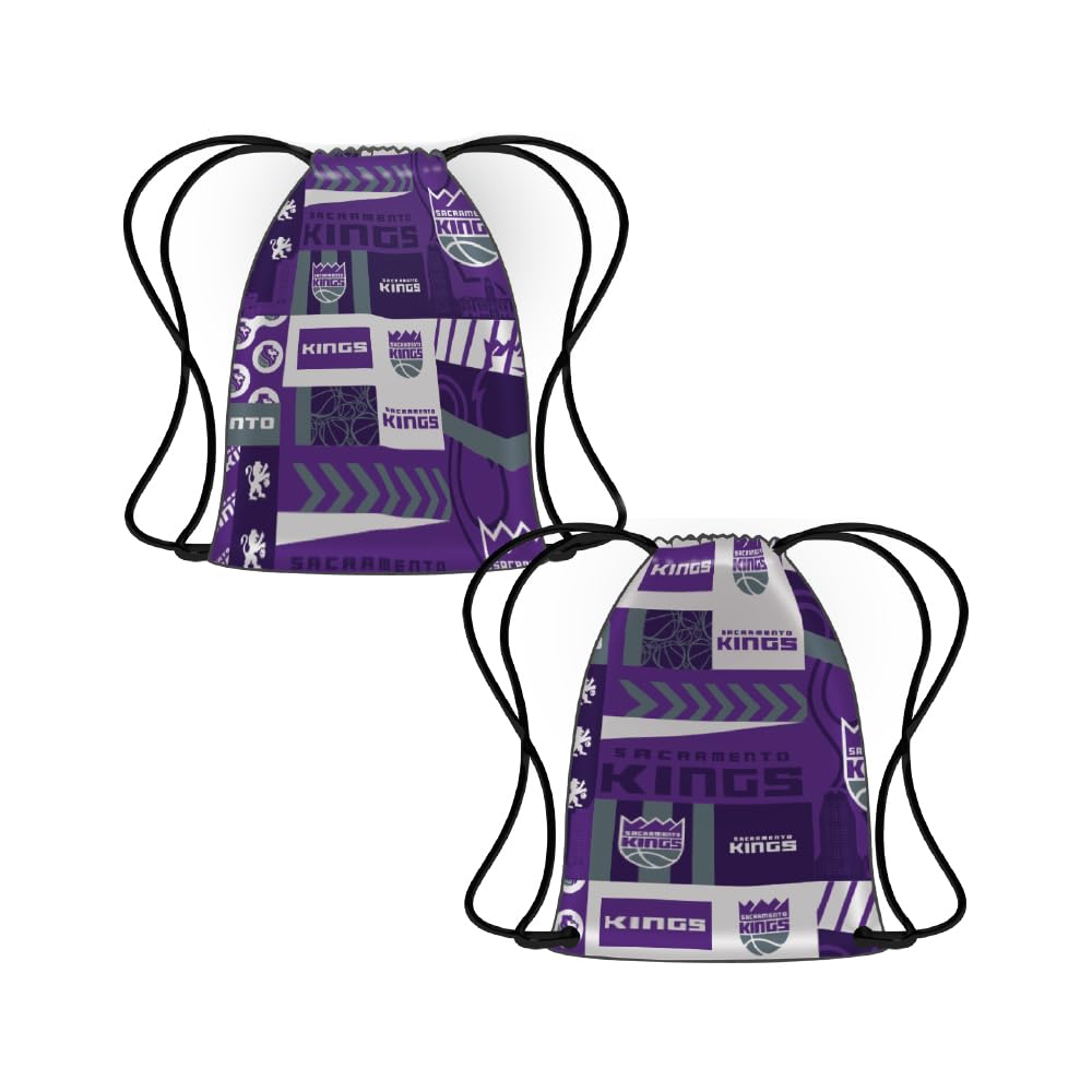 Sacramento Kings sac à dos de sport avec fermeture éclair zippée multicolore