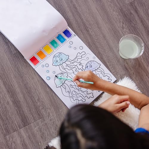 Image of Melissa & Doug Paint With Water Activity Book - Ocean (20 Pages) (Pack of 2)