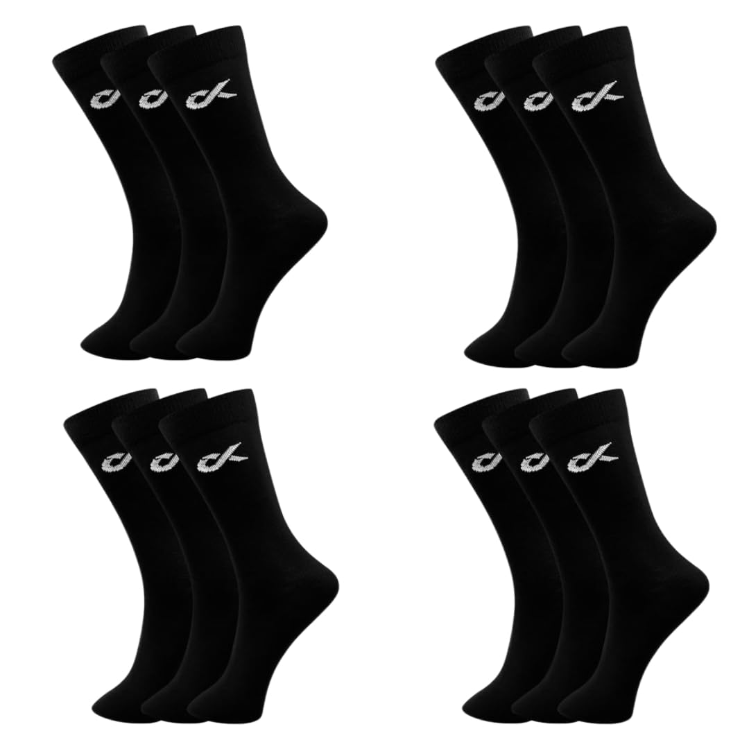 XJARVIS® TEXAS Men’s Formal Crew Socks for Office, Business, School