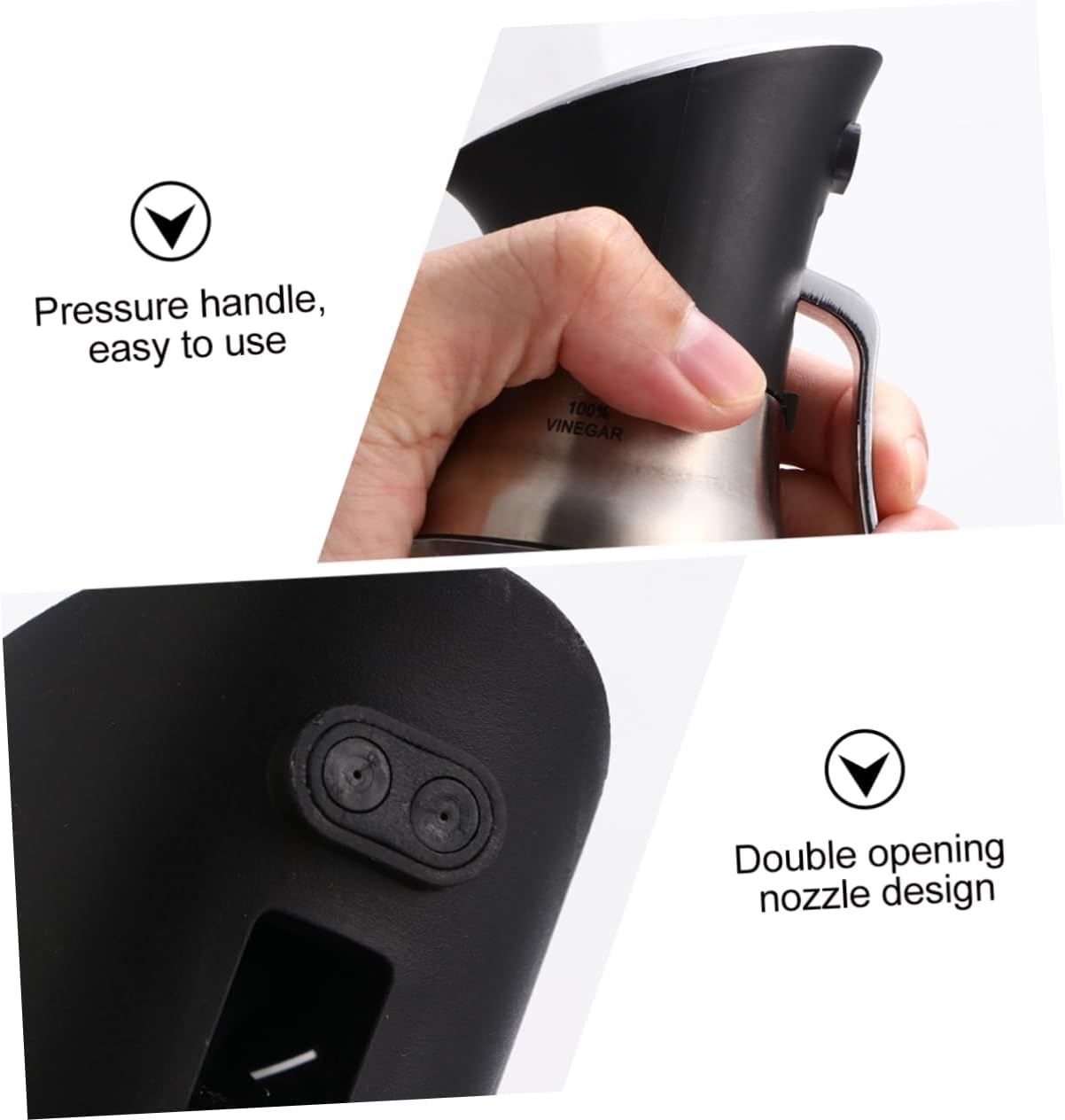 200ml Olive Oil Vinegar Sprayer Dispenser No Harm Material Anti-damage Easy Clean for Kitchen Bbq