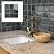 10 Sheet Peel and Stick Backsplash Tile, 12"x12", Dark Grey