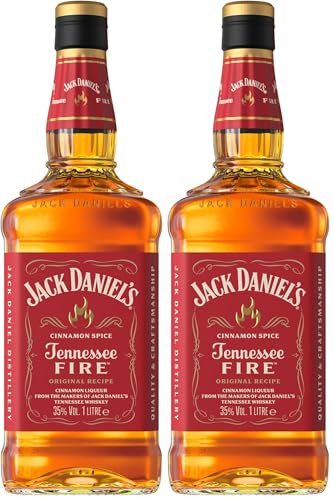 Jack Daniel's Tennessee Fire 35% Vol. 1l (Paquete de 2)