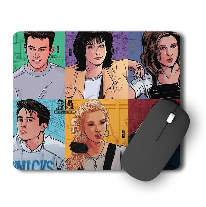 The Desi Monk Friend Mouse Pad for Gamers | TV Show Anti Skid Technology Mouse Pad for Computers| PAD-14 (B0C3CXXVNH) Amazon Price History, Amazon Price Tracker