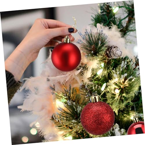 Boules de Noël creuses légères pour décorer un grand sapin