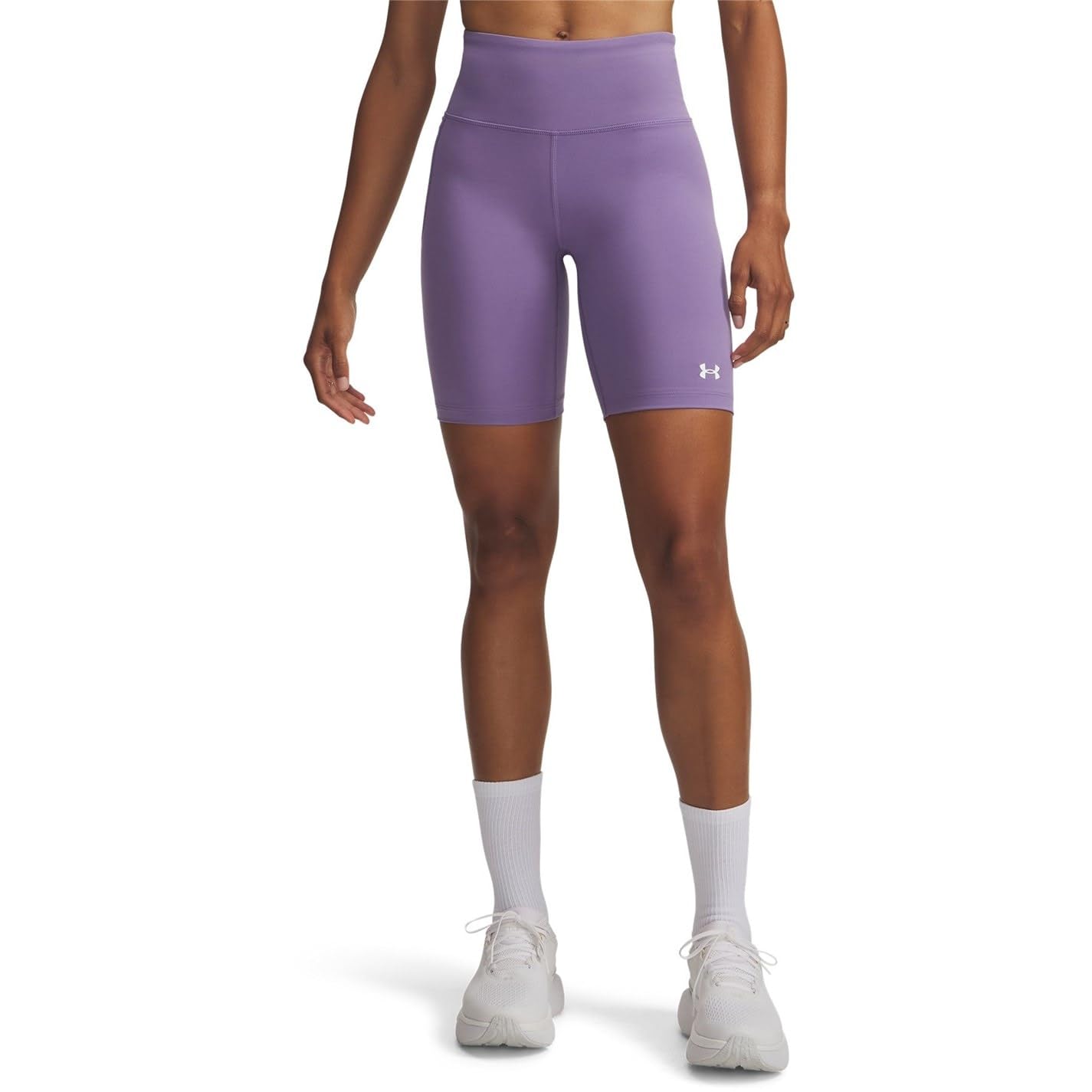 Under Armour Women's Motion Performance Gym Shorts Purple 14 (L)