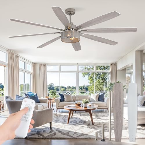 Fanbulous Farmhouse Ceiling Fan with Lights & Remote 72 Inch - image 1