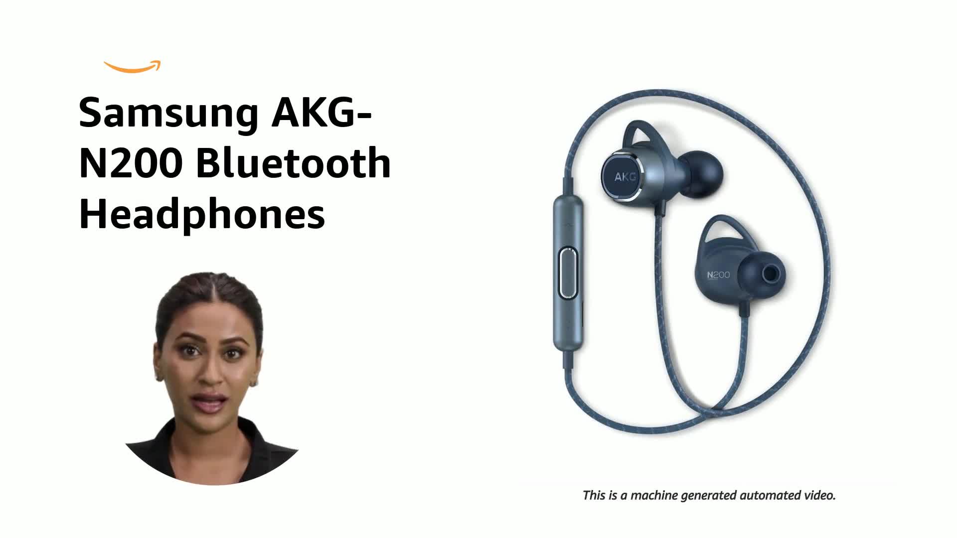 Samsung AKG-N200 Bluetooth Headphones (GP-N200HAHHDAA,Blue