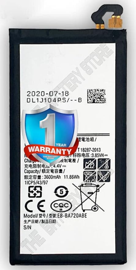 Image of Original EB-BA720ABE Battery for Samsung Galaxy A7 2017 Version SM-A720 A720 Battery with 1 Year warrenty**** (V000007)
