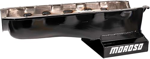 Miniatura 3 de Moroso 20416 T-Sump Steel Wet Sump Oil Pan, se adapta a Big Block Chevy Mark IV en Camaro, Chevelle, Nova,