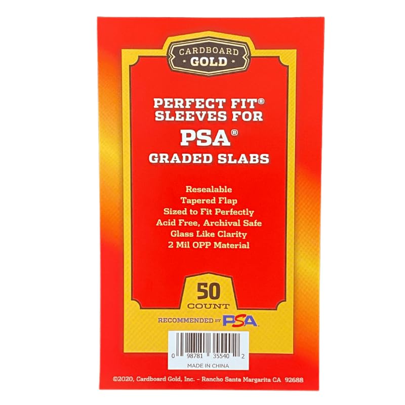 Cardboard Gold PSA鑑定品用スリーブ PSAロゴ入り 50枚 (1)