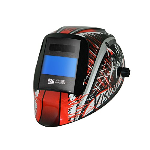Flash Deals - 70% OFF ArcOne X54V-1523 Vision Industrial Grade Welding Helmet with X54V Digital Auto-Darkening Filter, Speedway
