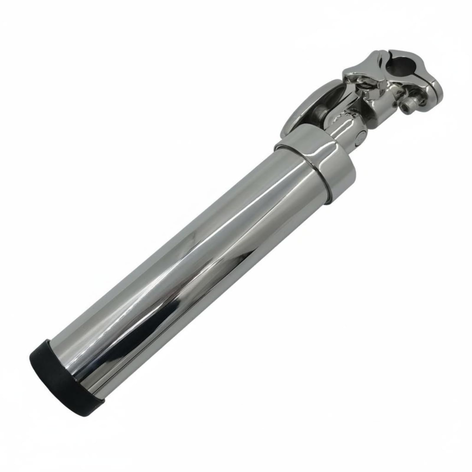 Portacanna da Barca Portacanna da Pesca Supporto Porta Canna Staffa Regolabile in Acciaio Inossidabile 316 con Montaggio Orientabile Adatto per Barche , 22-25MM