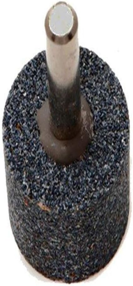 Forney 60036 Mounted Grinding Point with 1/4-Inch Shank, Cylindrical, 1-Inch-by-1-Inch,Silver and Grey