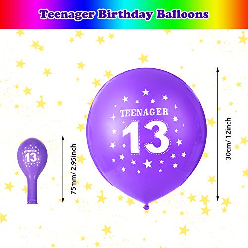 13 year old birthday balloons