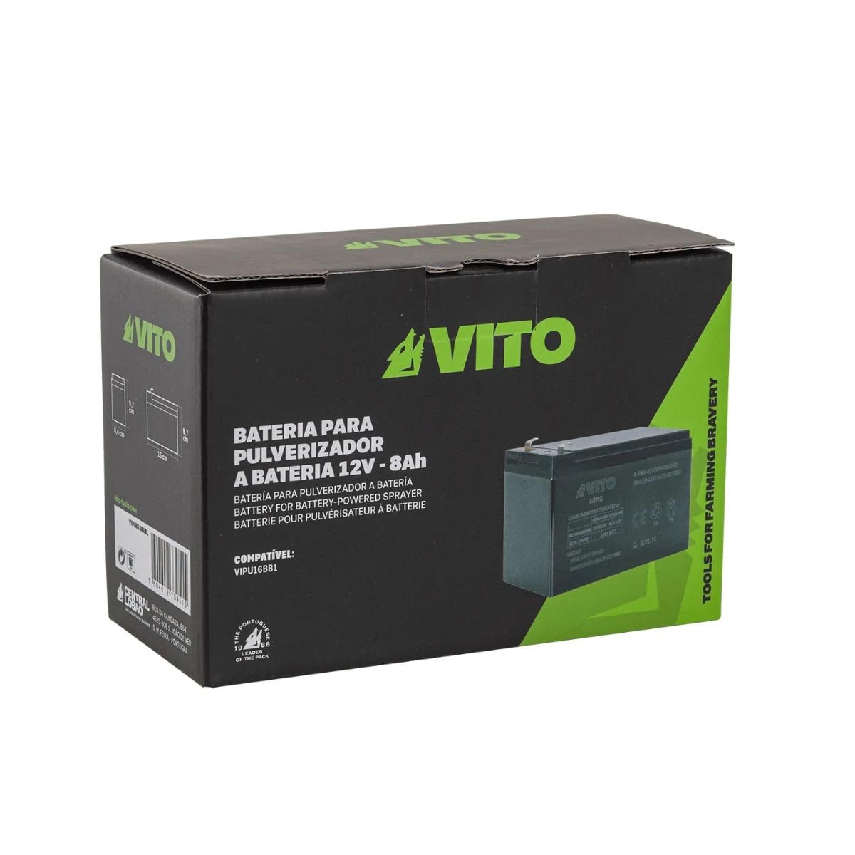 Batería de repuesto para pulverizador de batería Vito 12 V/8Ah