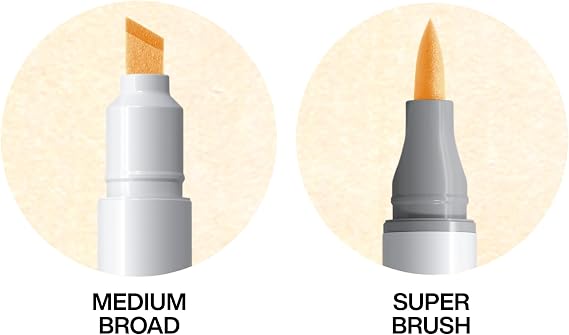 Copic Markers E000 Ciao with Replaceable Nib, Pale Fruit Pink