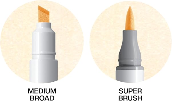 Copic Markers E000 Ciao with Replaceable Nib, Pale Fruit Pink