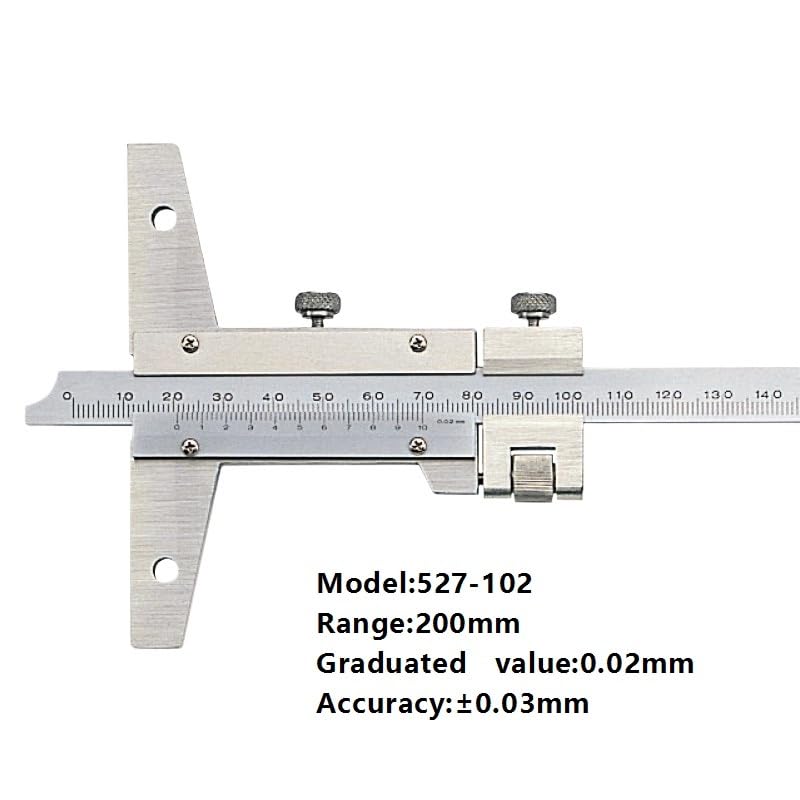 Calibrador de profundidad 0-150mm 0.02mm MGZGEAEKCK miniatura 2