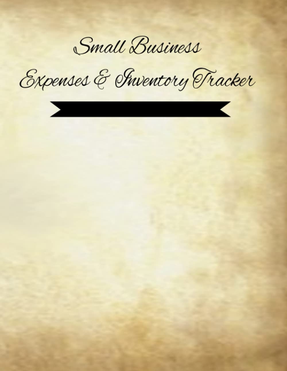 Small business expenses & inventory tracker/ e-commerce professional book