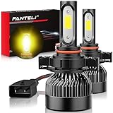 FANTELI 5202 LED Fog Light Bulbs, 8000K Ice Blue Fog Lights, 400% Brighter 5201 PS19W PS24W FF 9009 12085 LED Fog Lights, Halogen Replacements for Cars Trucks, Pack of 2 (5202-S3-BLU-FOG-FAD)