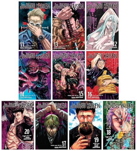 Jujutsu Kaisen Series (Vol. 11-20) Collection 10 Books Set By Gege Akutami