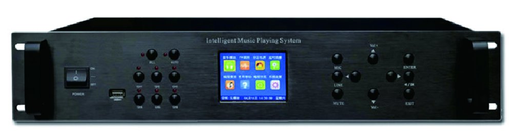 Voicewell AS-TIME6 PA Programmable Music Playing System With Internal FM, High-capacity and Extensible Built-in Memory, Ideal Audio Timer and Sequencer for School, Restaurant or Service Centers