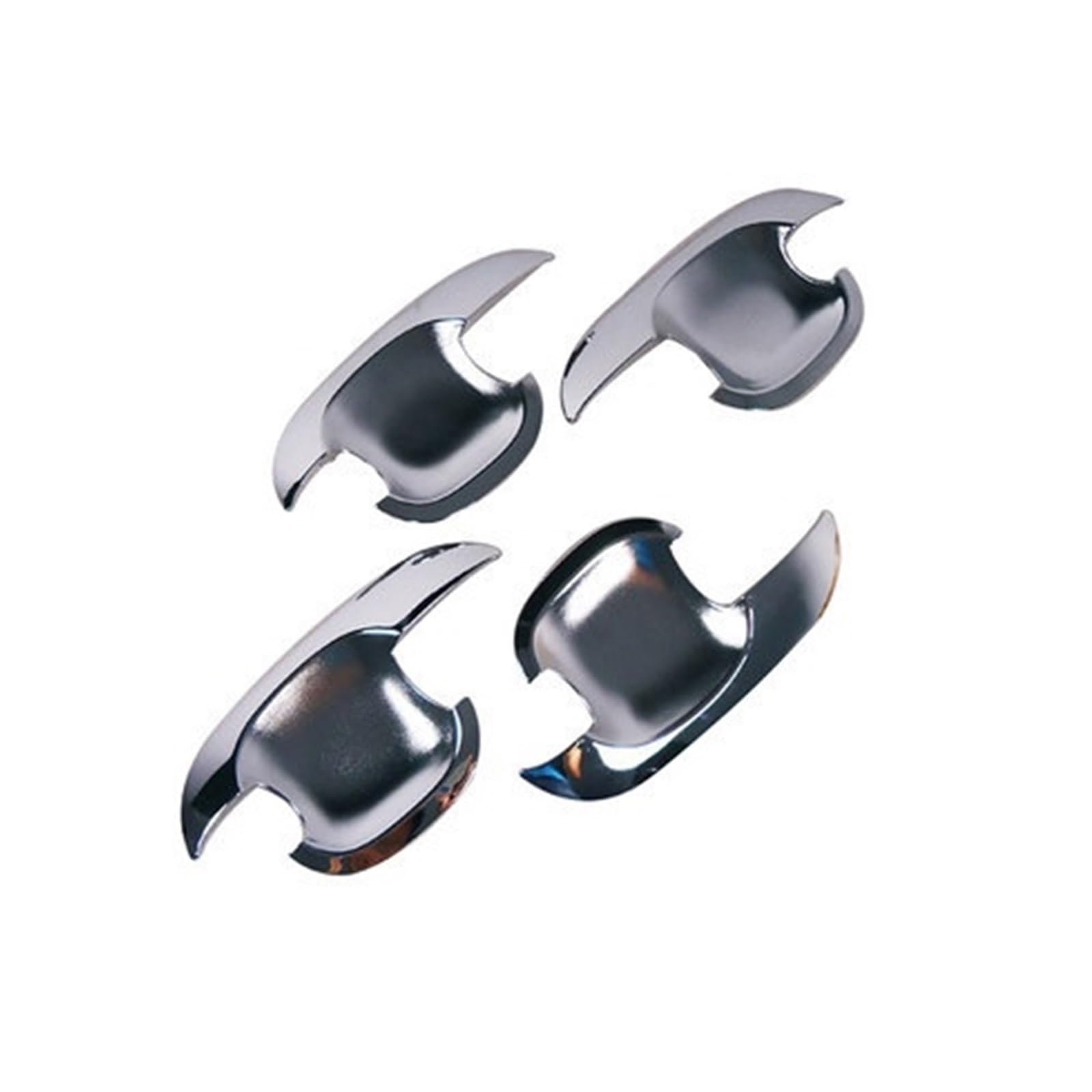 Drezzo Car Exterior Door Handle for Kia for Sportage 2005-2013 Chrome Car Door Handle Cover Trim Sticker(Bowl)