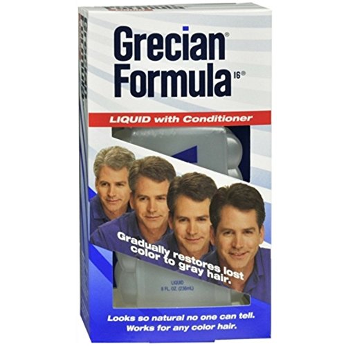 GRECIAN Formula 16 Liquid With Conditioner 8 oz ( Pack of 3)