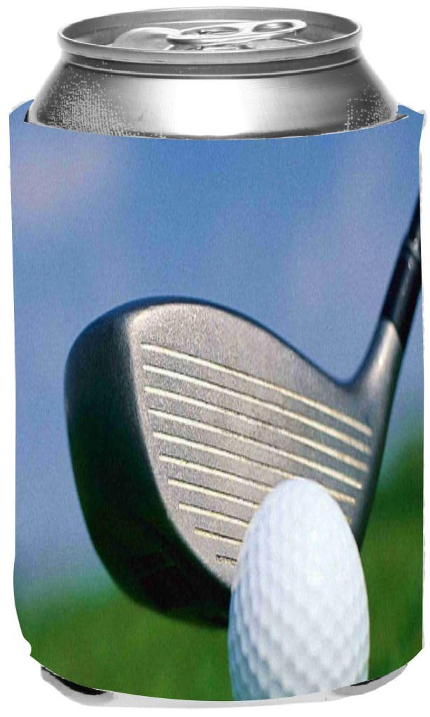 Sam Sandor - Golfing Golf Ball Golf Tee -Can Hugger Can Cooler