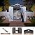 8 x 6 FT Outdoor Storage Shed, Metal Garden Shed for Backyard and Patio